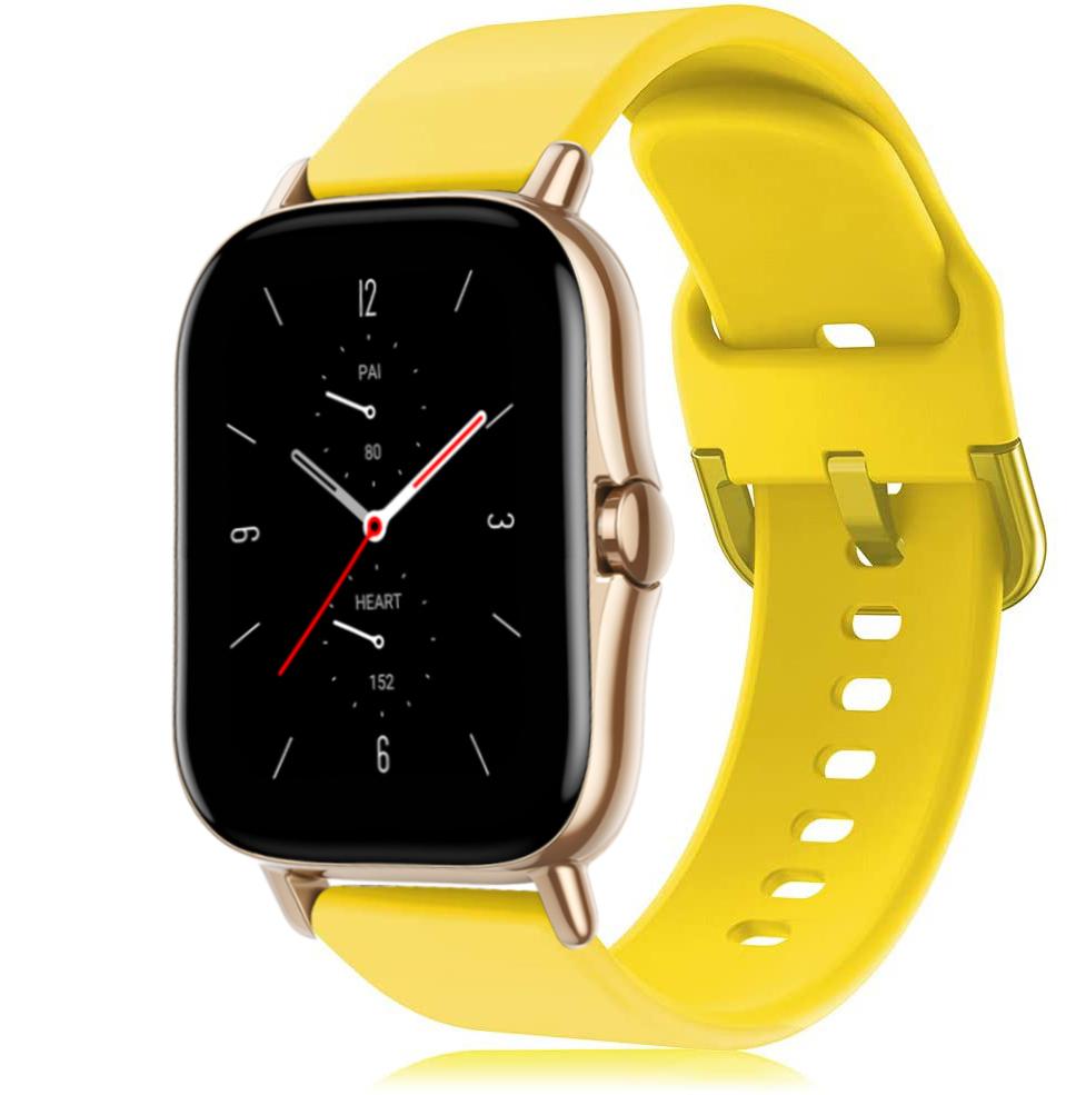 20mm 22mm Silicone Band For Amazfit GTS 4/3/2/2e/Mini/GTR 4 3 3 pro/GTR2/2e/stratos 2/3 Watch Bracelet Correa Amazfit Bip Strap