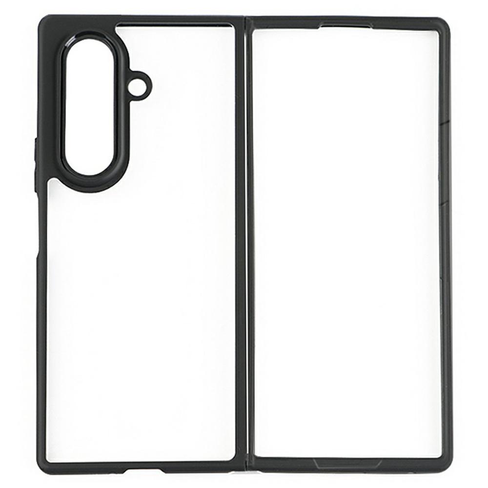 For Samsung Galaxy Z Fold7 5G Case Shockproof PC+TPU Clear Back Phone Cover