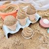 Wheat Straw Ice Cream Model Toy Pretend Play Simulation Ice Cream Outdoor   Home DIY