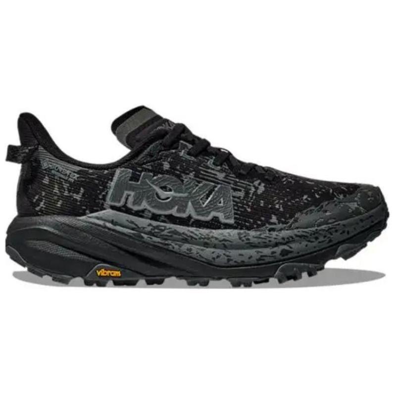 HOKA One One Speedgoat 6 Αδιάβροχα Χαμηλά Παπούτσια Ορεινού Τρεξίματος Ανδρικά Μαύρα Αθλητικά Παπούτσια 1155150-bckt