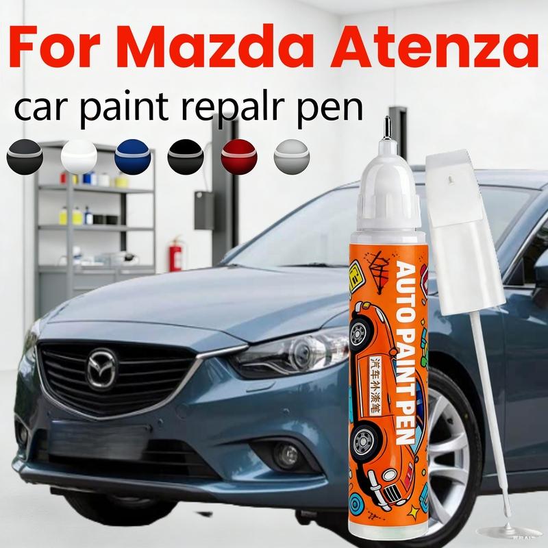 For Mazda Atenza 2002-2025 GG GH GJ GL Paint Repair Pen Touch Up Scratch Remover DIY Auto Accessories Black White Blue Red Grey