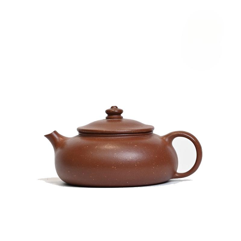 

140ml Authentic Yixing Purple Clay Teapots Artists Handmade Han Jiang Pot Raw Ore Purple Mud Kettle Zisha Tea Set Cha Supplies