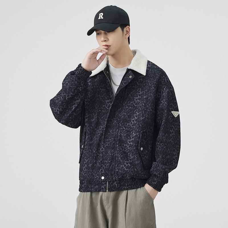 

Куртка-авиатор Мужская Новая Осень и Зима Мужская и Женская Свободная Повседневная Спортивная Верхняя Одежда Пара 3XL