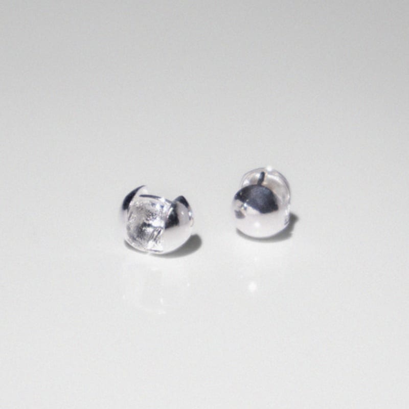 Kiee Oshimu (Silver925) 902 Bold Silver Earring