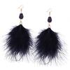 Women's Lightweight Feather Dangle Earrings Jewelry Party Decoration Gifts Earrings for Women Boho Feather Earrings