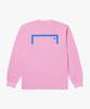GOALSTUDIO Essential Big Logo Long Sleeve Tee-Light Pink