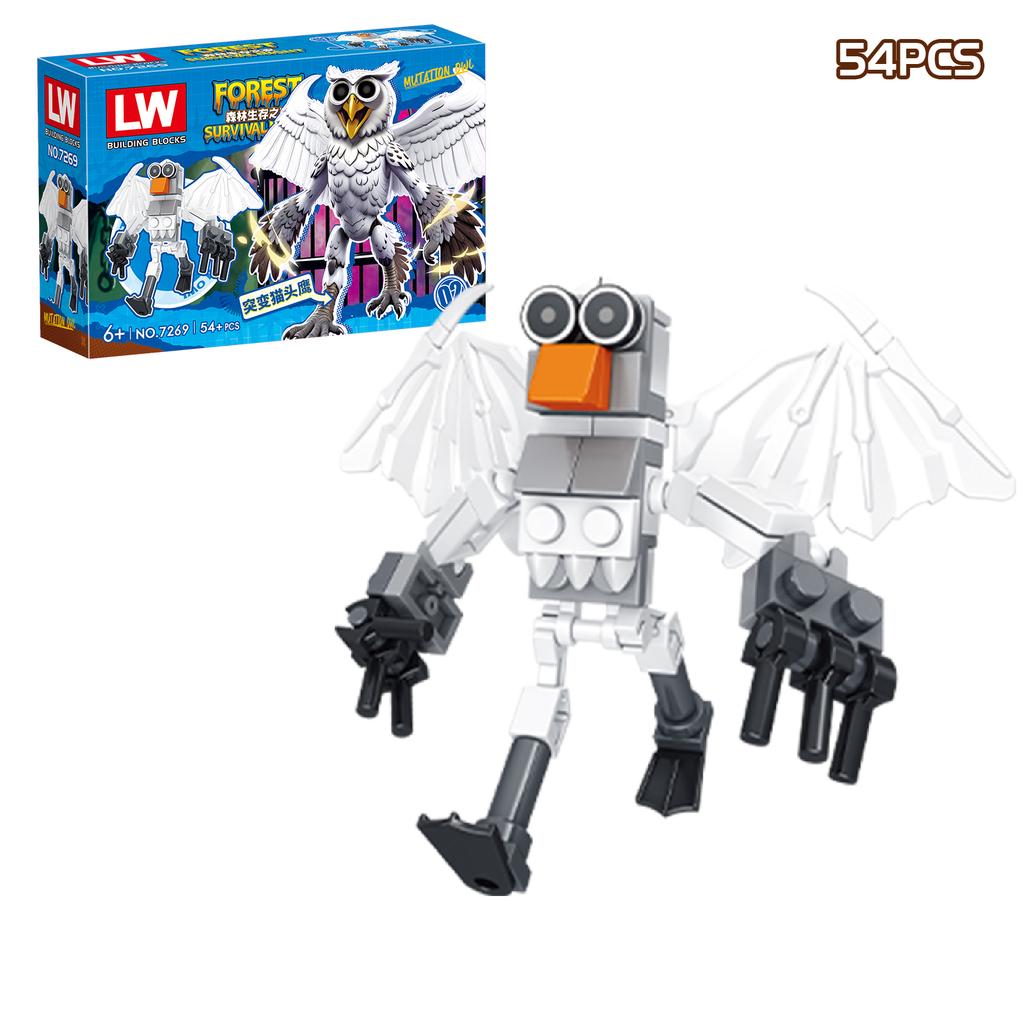 Neue 99 Nächte im Wald Bausteinspielzeug Montagemodell 99 Nächte im Wald Kollektion Steine für Kinder Fans Geschenke