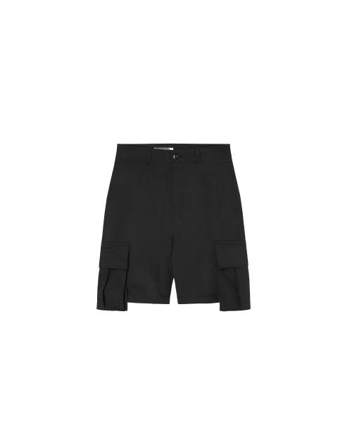 WORTHWHILE MOVEMENT Detachable Cargo Pants (Black)