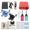 Komplettes Tattoo-Kit 10 Wrap Shader 8 Wrap Liner Spulenmaschinen-Kit für Tattoo-Künstler Anfänger