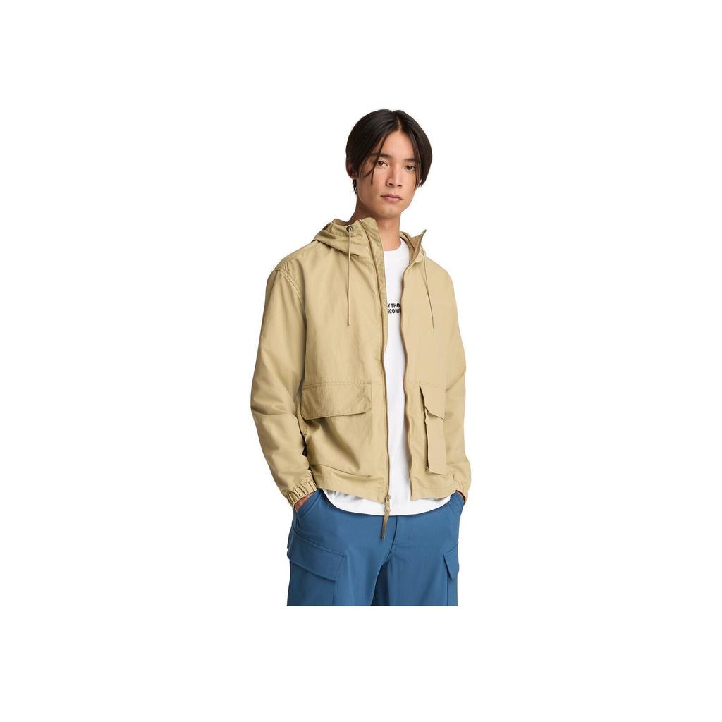 Timberland Hooded Outdoor Casual Water-Resistant Long Sleeve Jacket Men Jackets Cane-Yellow A69QFDH4