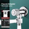 Faucet Inlet Valve G1/2 Brass Triangle Valve Heater Water Stop Valve Bathroom Toilet Washing Machine Universal Switch