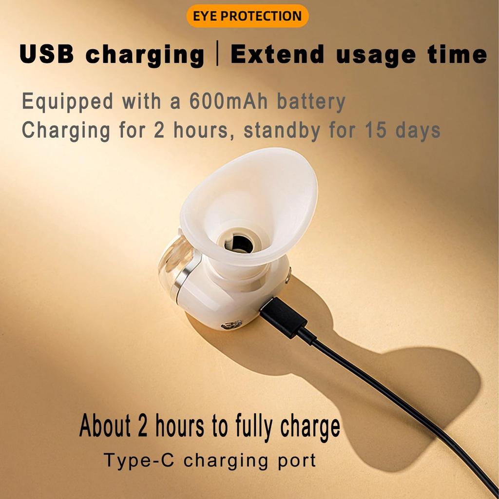 Hot And Cold Double Compress Eye Moisturizer Relieves Fatigue Dry Eyes Steaming Eye Atomizer Charging Spray Fumigation Eye Instrument