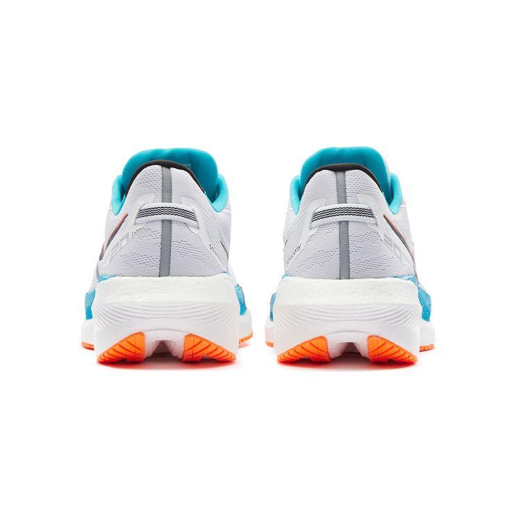 Saucony Triumph 20 Minimalist Comfortable Cushioning Non-Slip Lightweight Low-Top Training Running Shoes Unisex sneaker White Orange S20759-185