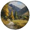 1pc Spare Tire Covers Autumn Landscape Tire Cover Waterproof Sun Protector Dust - Proof Wheel Covers For Trailer, RV, SUV, Truc