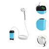 Compact Shower Pump with Head for Travel, Gardening, Car Washing