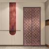 Magnetic Thermal Insulated Door Curtain Fits 38x82In Doors - 1x2.1m (39.37x82.68in) Center Opening, Waterproof & Noise Reducing