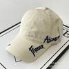 American Side Letter Soft Top Baseball Cap Women's Spring and Summer Wide Brim Sun Hat Street Versatile Cap Men