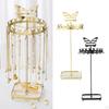 Rotating Jewelry Holder Display Rack Stable Base Iron Necklace Earring Storage Shelf