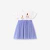 Vestido de Princesa de Verano Little Maven para Niñas - Estilo Europeo y Americano, Lindo Vestido de Malla para Bebé
