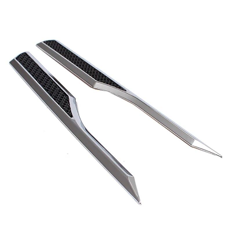 

Наклейка для украшения двери автомобиля, боковое крыло, значок на крыло для Lexus LX570 2016-задняя обшивка двери багажника, внешние молдинги Rear trim 2pcs