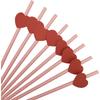 Ecofriendly Heart Card Disposable Paper Straws For Cake And Party Decor