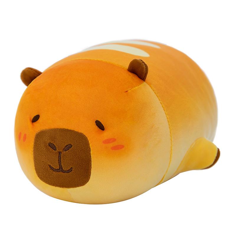 Capybara Pillow Kapibala Plush Toy Peach Doll Office Nap Pillow Children's Birthday Gift