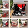 London Red Bus Print Pillow Case Home Decor Throw For Sofa Bed Car Room Decor Gift Idea
