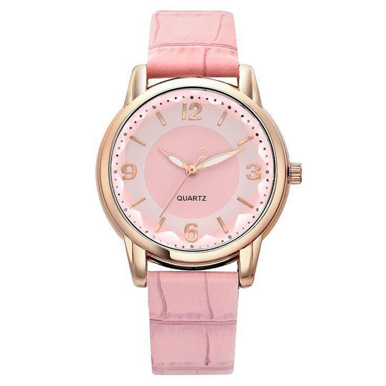 

Women s Fashion Vintage Watch One Size рожевий