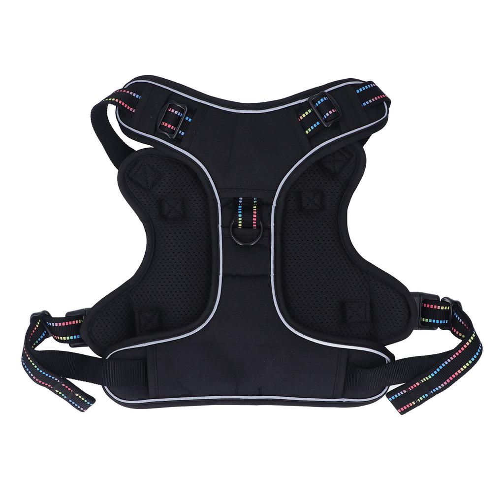 Hundegeschirr, verstellbar, Brustgeschirr für Hunde, atmungsaktiv, leicht, für Spaziergänge mit Haustieren, für Camping, Reisen
