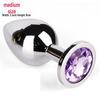 Mystery Girl Metal Butt Plug for Anal Development and SM Outdoor Wear - Female Erotic Training Tool