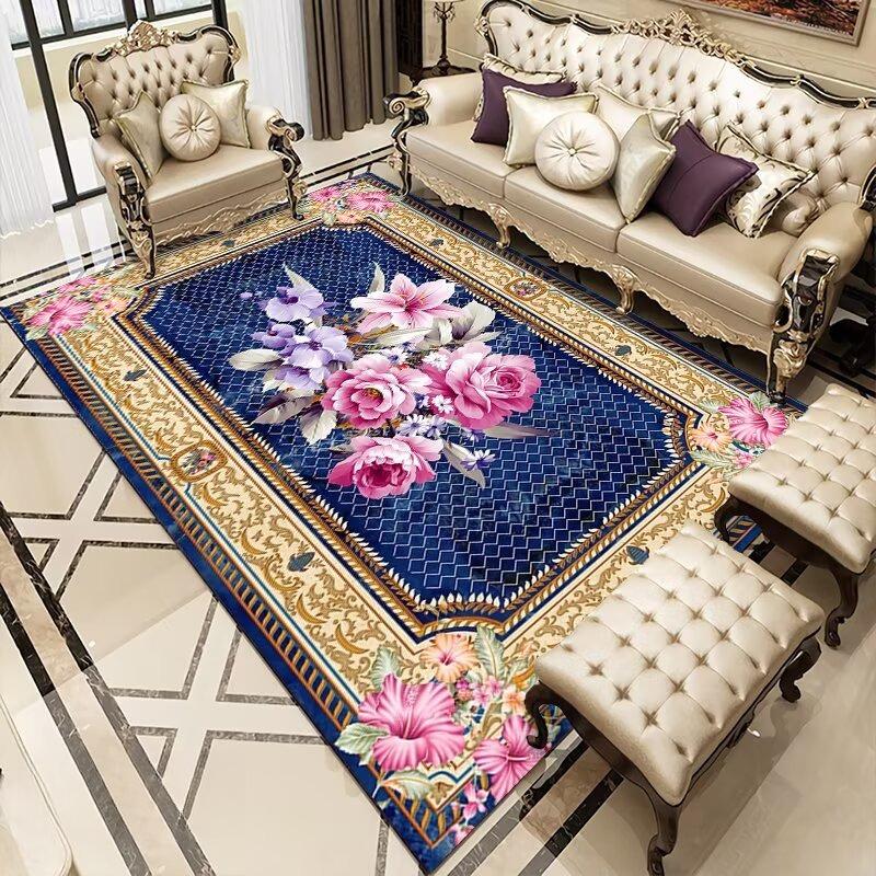 

Європейська розкіш Килими для вітальні для спальні Вуличний килим Декор для вітальні Килим татамі Килимок для вхідних дверей Великий килим 60*90cm