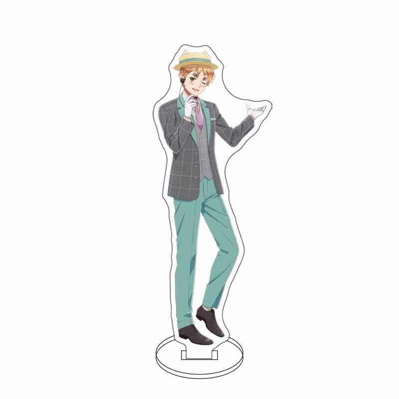 Anime World Stars Feliciano Vargas Ludwig Kiku Acrylic Stand Model Plate Decoration Originality Desk Figure Display Cartoon