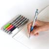 uni Mitsubishi Pencil Mechanical Pencil Alpha Gel 0.5 Slim Yellow Green M5807GG1P.5