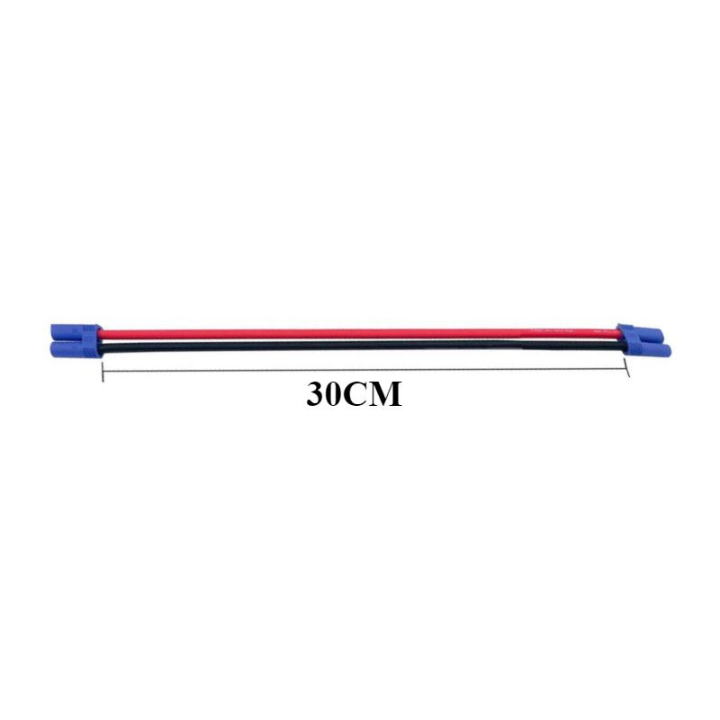 EC5 Male to EC5 Female Silicone Extension Cable 10AWG 100A Current Li-ion Battery Airplane Car Emergency Start Power Plugs