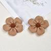 9cm Handmade Woolen Five-Petal Flower for DIY Accessories - Perfect for Headdresses, Shoes, Hats, and Clothing