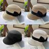 Grass Hat Women Summer Sunshade Wide Brim Breathable Straw Cap Fashion Casual