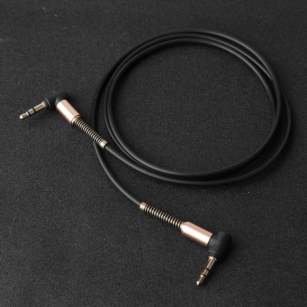 

- 90 Degree 3.5mm Male to 3.5mm Male Jack Audio Adapter Connector Aux Cable