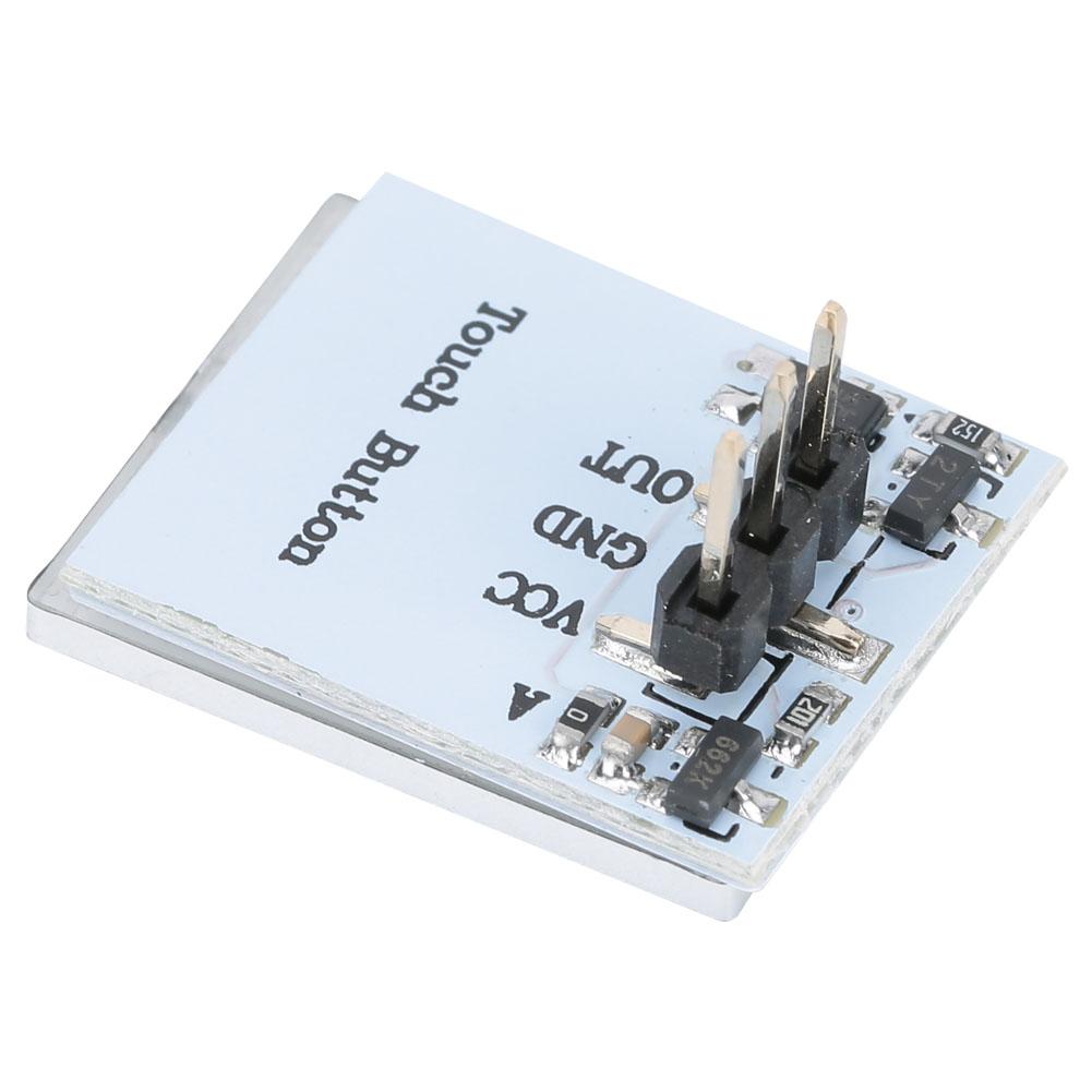 2 Stück HTTM 2,7V6V Kapazitives Anti-Interferenz Touch-Schalter Tastenmodul(blau )