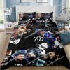 XO The Weeknd Nevresim Takımı Tek Çift Kraliçe Kral Boyutu 3D Baskılı Çarşaf Takımı Yatak Odası İçin Yeni Yorgan Kılıfı Yatak Lüks Hediye9639