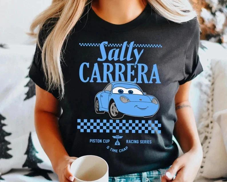 Cars Sally Carrera Piston Cup Racing T Shirt Unisex S