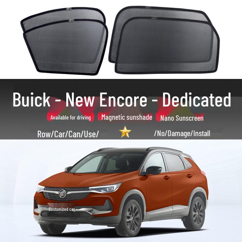 Buick Encore Magnetic Car Window Sunshade: Heat Insulation & Privacy Curtain