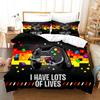 Fashion Gamepad Bedding Set Kids Game Comforter Quilt Adult Gift Bed Linen Bedroom Duvet Covers Single Queen King Size