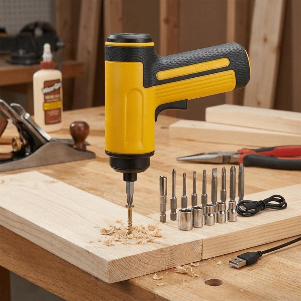 Lightweight Build Portable Power Tools Multi-function Screwdriver Routine Tasks