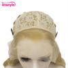 Imstyle Synthetic Lace Front Wig Blonde Lace Wigs For Women Heat Resistant Fiber Glueless Natural Wavy Wigs For Women Cosplay