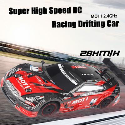 1/18 Renote Control Car Racing Drifting Car 28km/h 4WD High Speed Racing Car Kids Gift RTR with 2