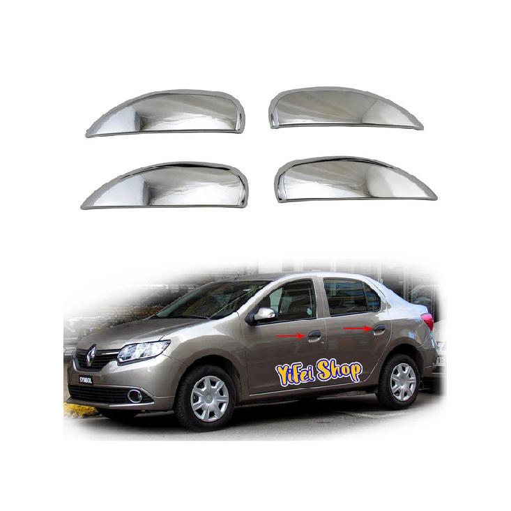2012 2013 2014 2015 2016 For Renault Logan II Symbol III New Car ABS Chrome Rearview Accessories Plated Door Mirror Cover Trim