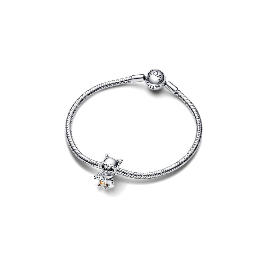 Pandora Marvel X  Guardians Of The Galaxy Rocket Raccoon Fashionable Elegant Versatile Charm Women charm Silver 792563C01