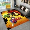 2025 3D Z-Zelda2 Spiel Cartoon Teppich für Wohnzimmer Schlafzimmer Heimdekoration, Bodenteppich rutschfeste Dekoration für Sofa Fußmatte Kinder