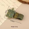 Retro Ocean Turtle Metal Pen Clip Spring Loaded Easy Install Pen Holder for Notebook Journal Student Study Stationery