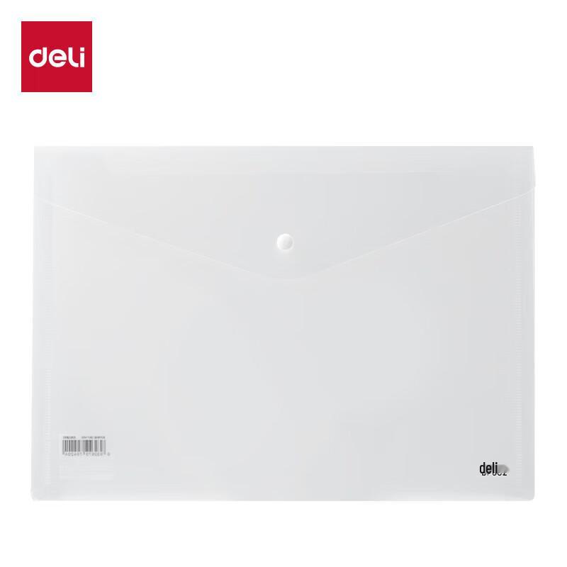 Deli DP082 A4 Standard Transparent File Bag